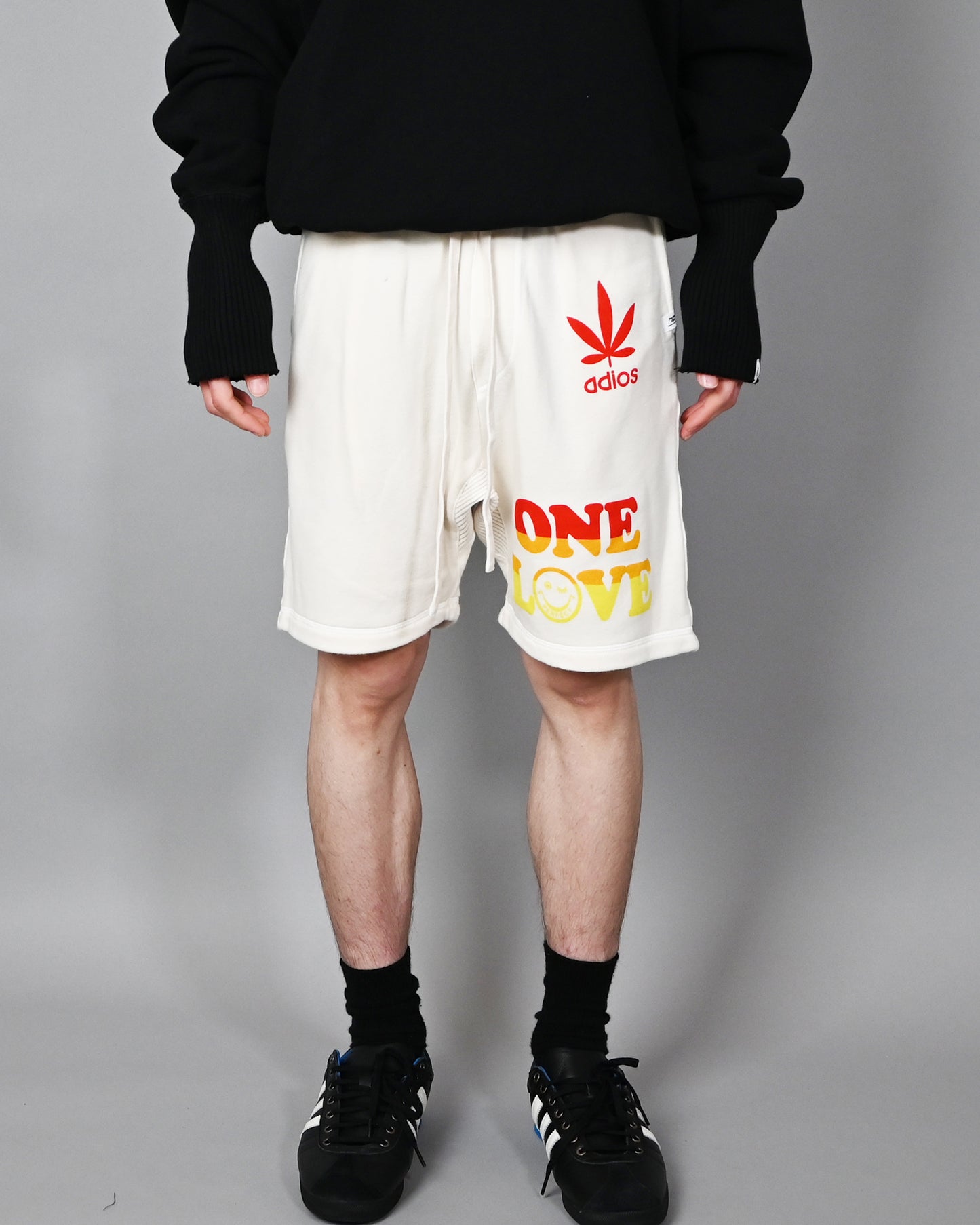 (ONE LOVE)Sweat Short Pants / Off White