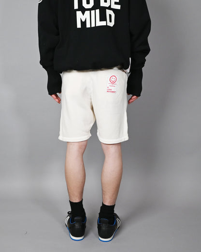 (ONE LOVE)Sweat Short Pants / Off White