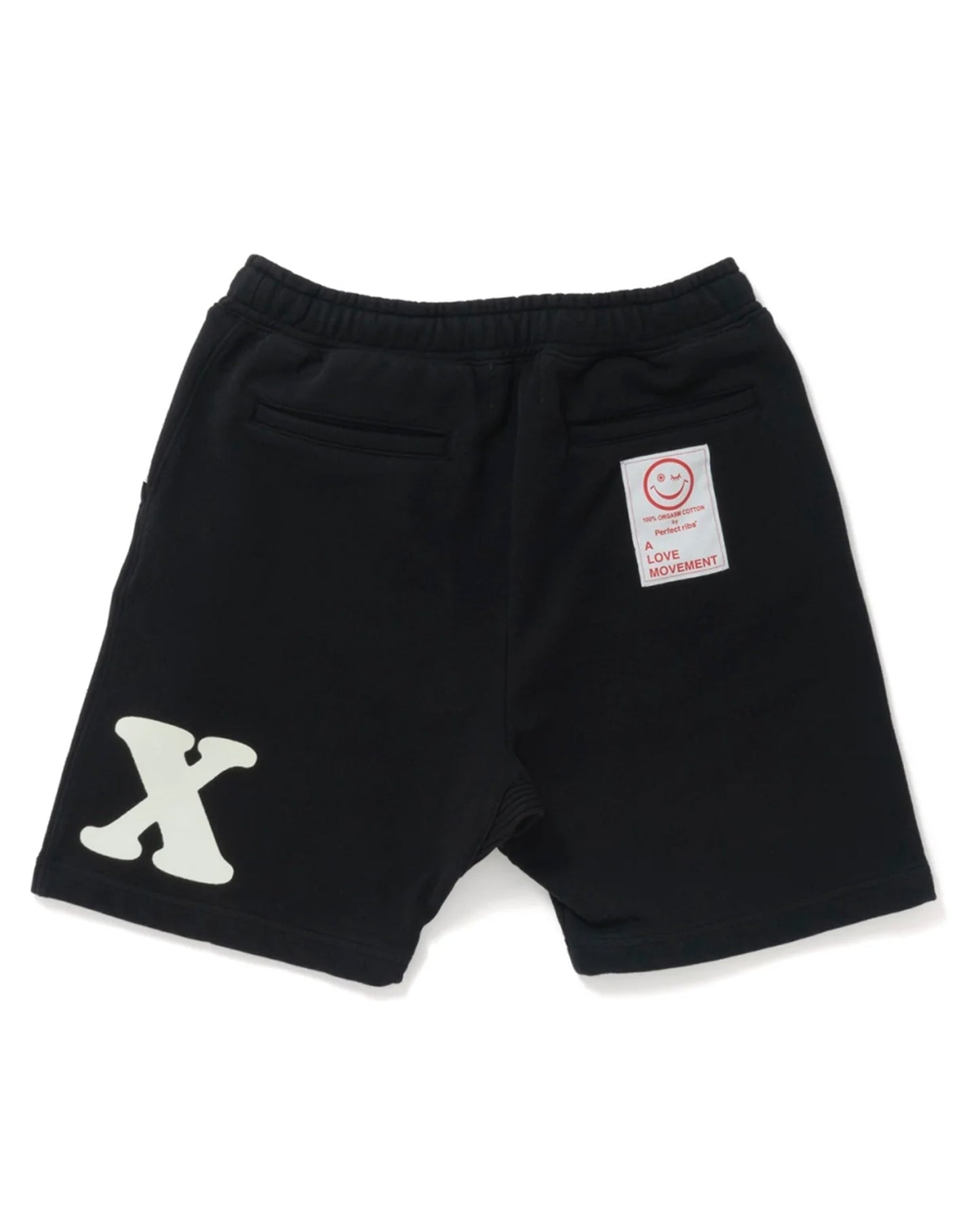 (RELAX) Basic Sweat Short Pants / BLACK