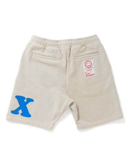 (RELAX) Basic Sweat Short Pants / Ivory