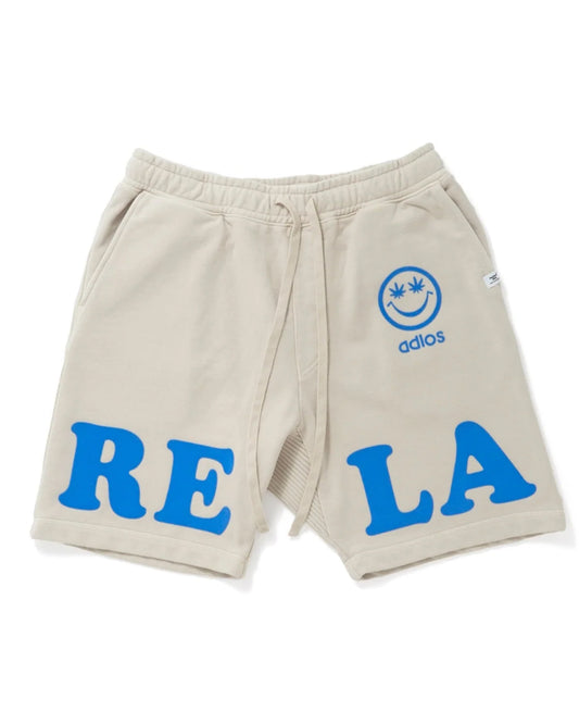 (RELAX) Basic Sweat Short Pants / Ivory