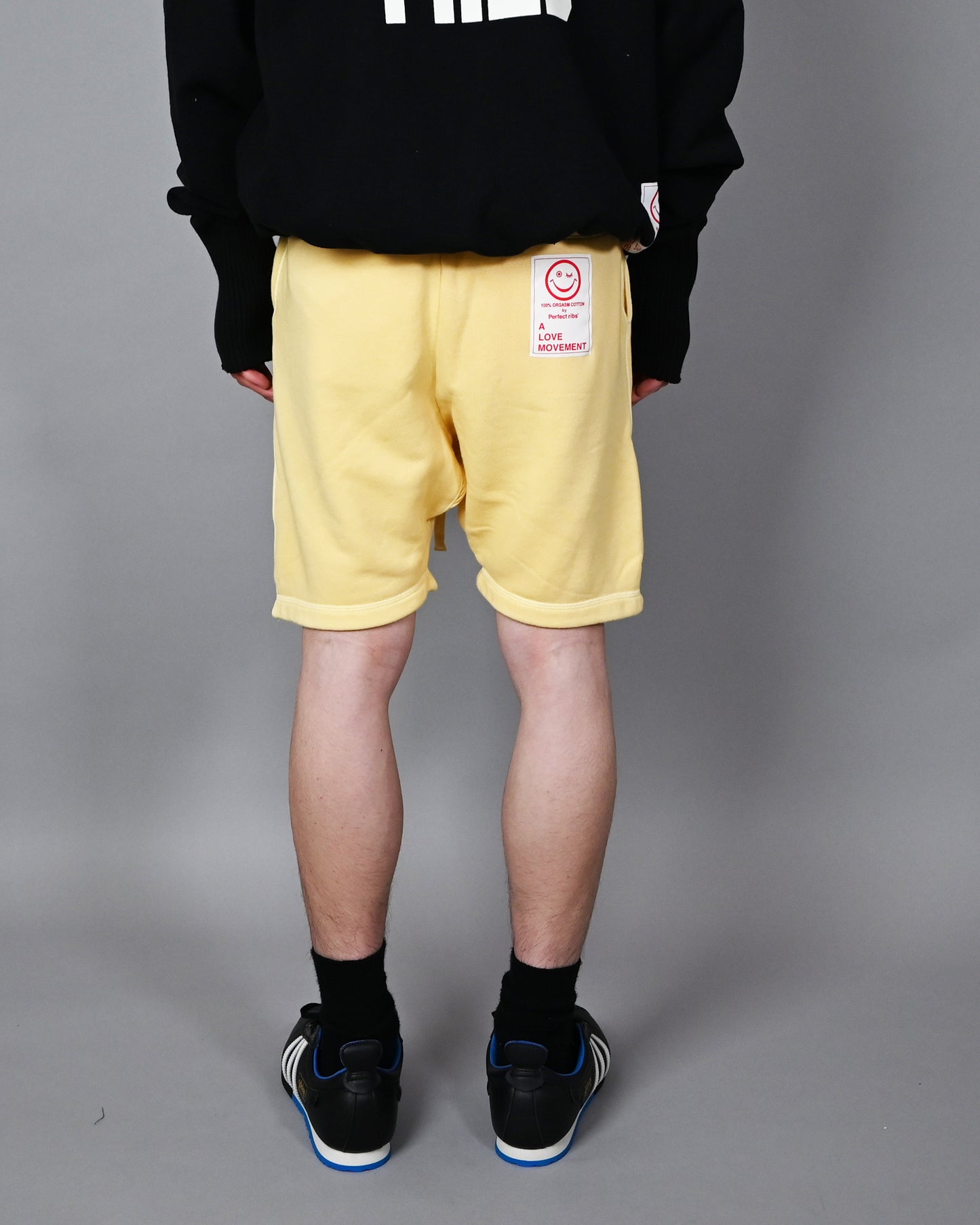 (ONE LOVE)Sweat Short Pants /Vintage Yellow