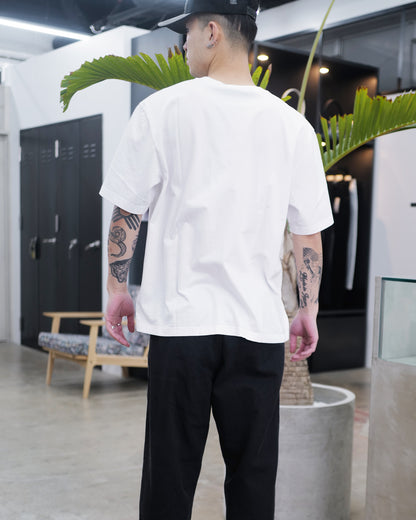パームエンジェルス/CLASSIC LOGO SLIM TEE/Tシャツ/WHITE BLACK