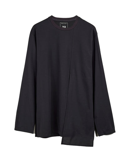 ワイスリー/Y3-S25-0000-252/U PREM LS TEE/ロンT/BLACK