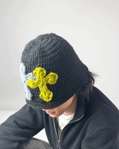 ヤーン/Y.A.R.N. KNIT HAT-39/2025-Yarn-002/ハット/MULTI