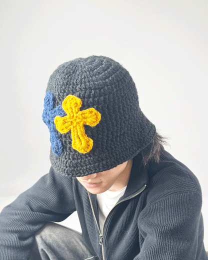 ヤーン/Y.A.R.N. KNIT HAT-40/2025-Yarn-003/ハット/MULTI