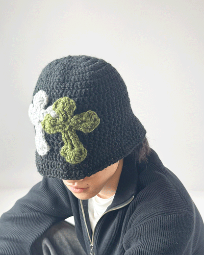 ヤーン/Y.A.R.N. KNIT HAT-43/2025-Yarn-006/ハット/MULTI