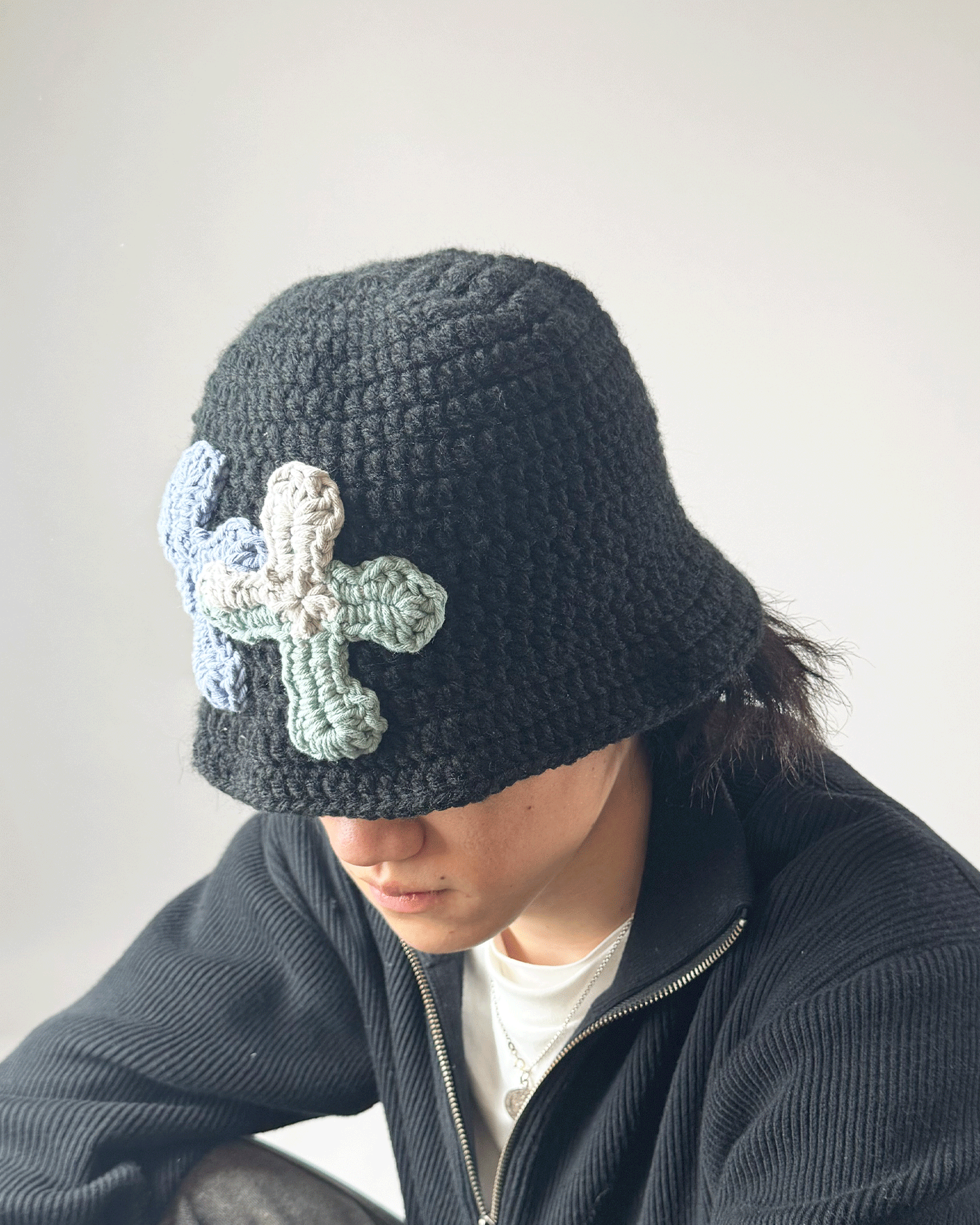 ヤーン/Y.A.R.N. KNIT HAT-45/2025-Yarn-008/ハット/MULTI