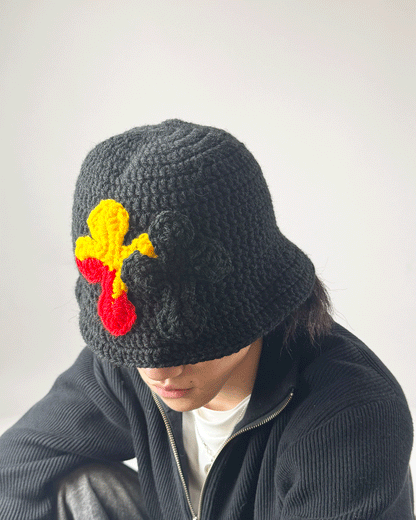 ヤーン/Y.A.R.N. KNIT HAT-46/2025-Yarn-009/ハット/MULTI