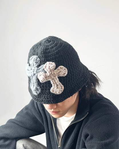 ヤーン/Y.A.R.N. KNIT HAT-50/2025-Yarn-013/ハット/MULTI