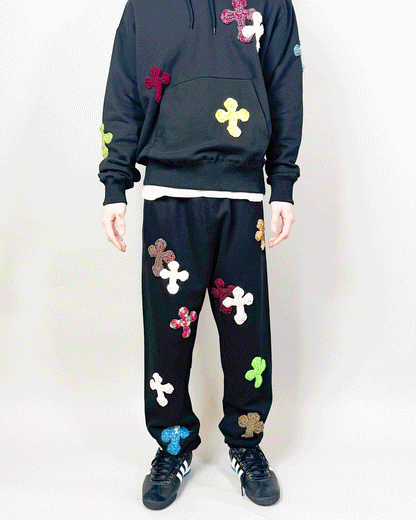 ヤーン/Y.A.R.N. SWEATPANTS-12/2024-Yarn-075/スウェットパンツ(L)/MULTI