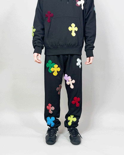 ヤーン/Y.A.R.N. SWEATPANTS-17/2024-Yarn-080/スウェットパンツ(L)/MULTI