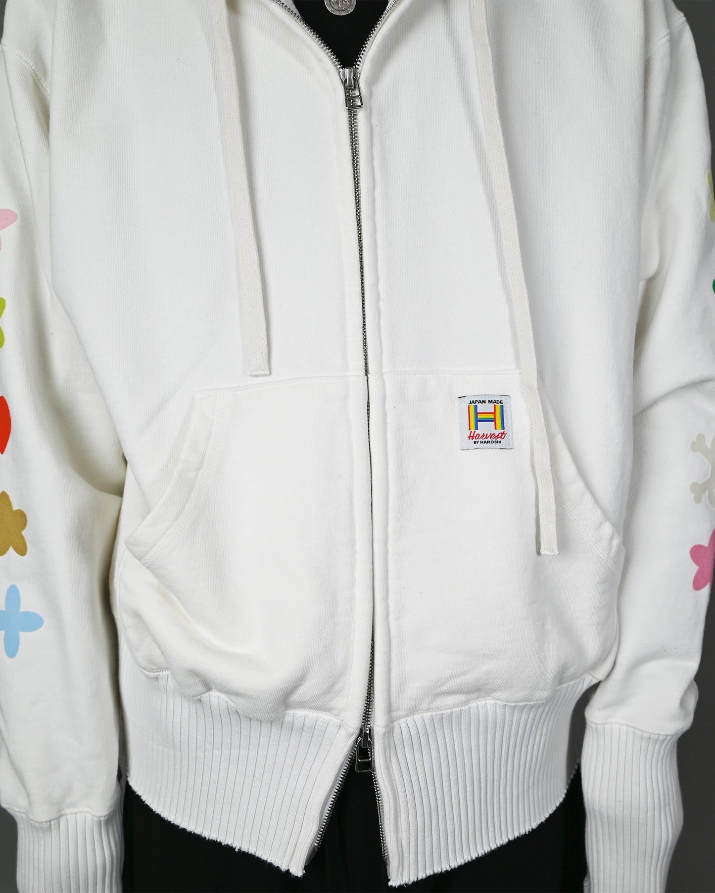 Zip Hoodie / WHITE