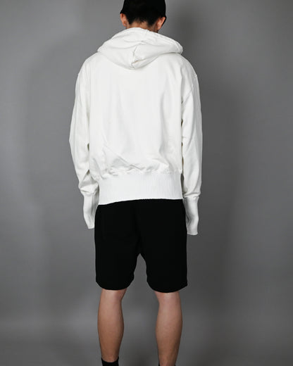 Zip Hoodie / WHITE