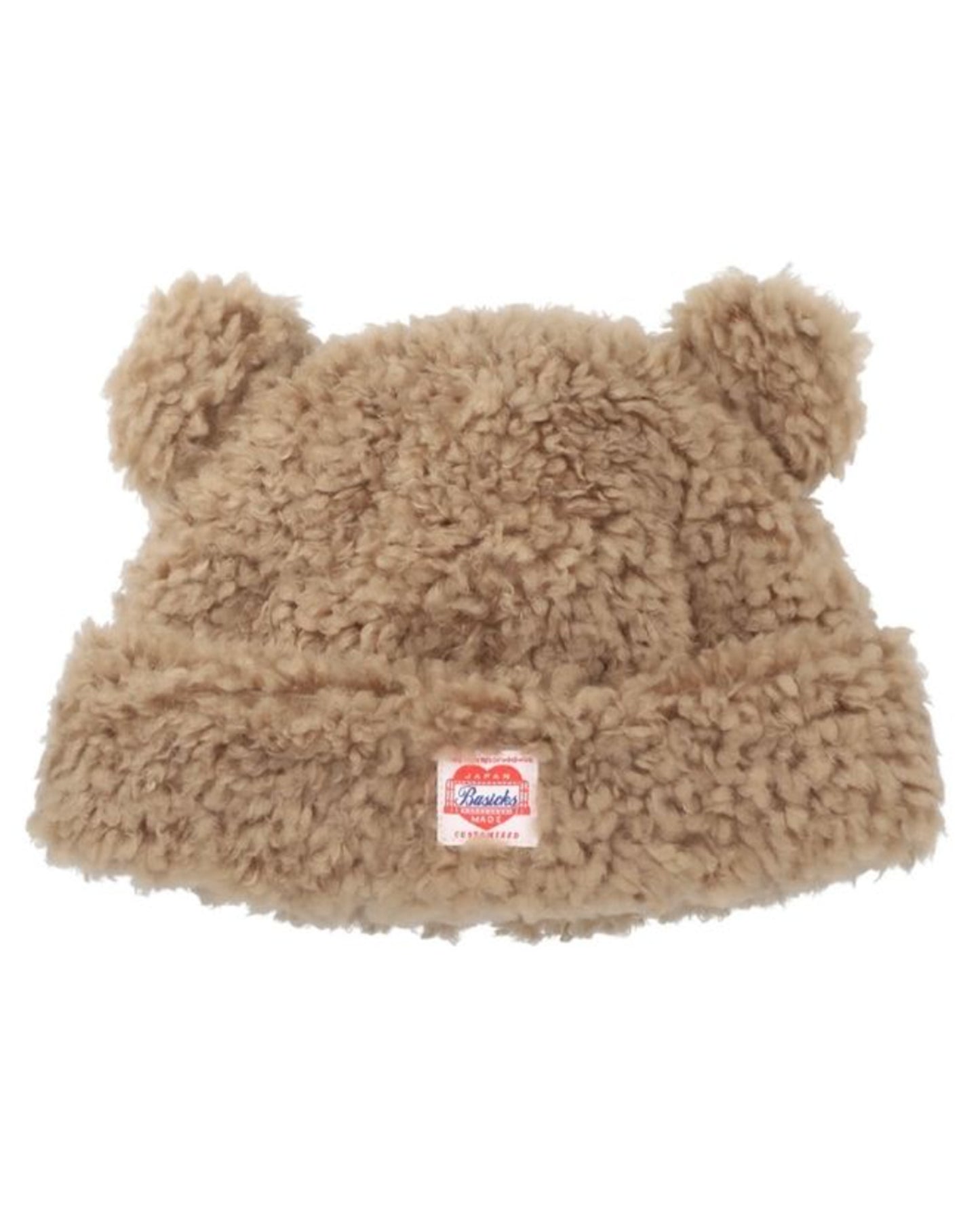 ベーシックス/Bear Beanie/ビーニー/BROWN