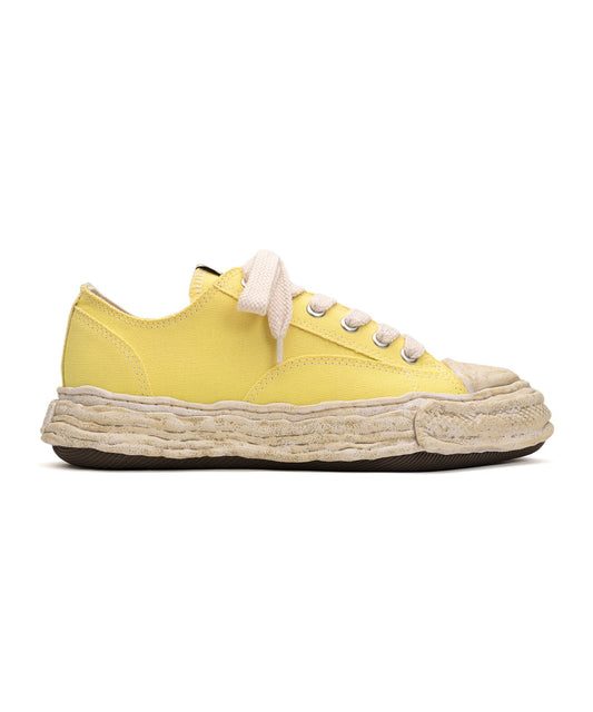 ミハラヤスヒロ / PETERSON 23 / original sole garment dyed canvas Low-Top sneaker/A14FW726 /ピーターソン / YELLOW