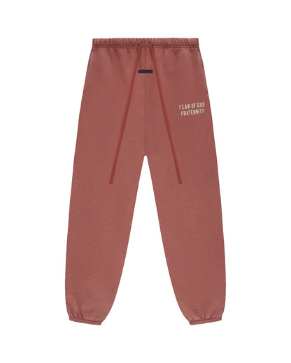 エッセンシャルズ/HEAVY FLEECE SWEATPANT/130BT244456F/スウェットパンツ/CRIMSON