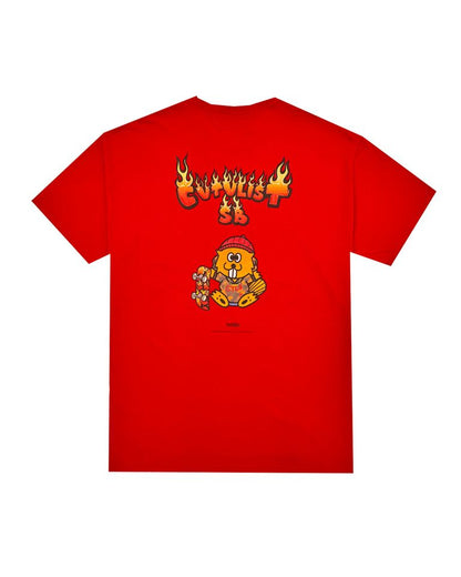 カタリストSB/Beever collab Tee/Tシャツ/Red