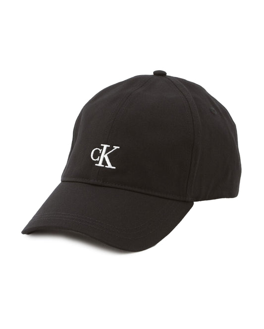 カルバンクライン/4G5038G/6 PANEL SMALL MONOGRAM CAP /キャップ/ BLACK