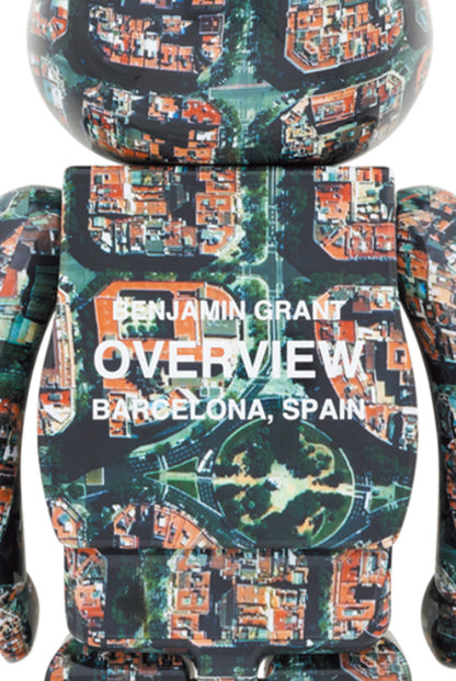 ベアブリック/BE@RBRICK Benjamin Grant「OVERVIEW」 BARCELONA  /ベンジャミン・グラント/Ver. 1000%