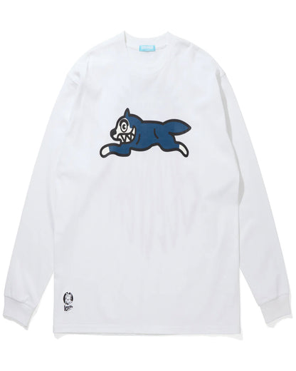 アイスクリーム/ICEJP243T014/COTTON LS T-SHIRT RUNNING DOG/ロンT/WHITE