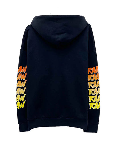 アリーズ/RAAW Hoodie/FTAR20011/プルオーバーパーカー/Black