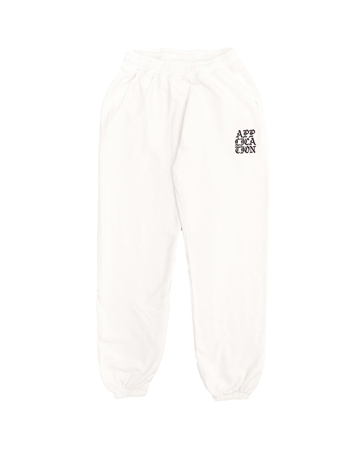 APP EXCLUSIVE SWEAT PANTS/スウェトパンツ/WHITE