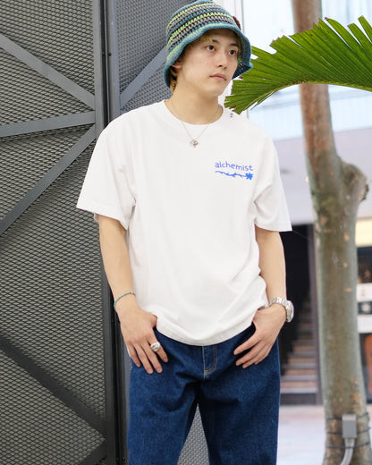 アルケミスト/AMP24MJSST71.C/AL Rose Tee/Tシャツ/White