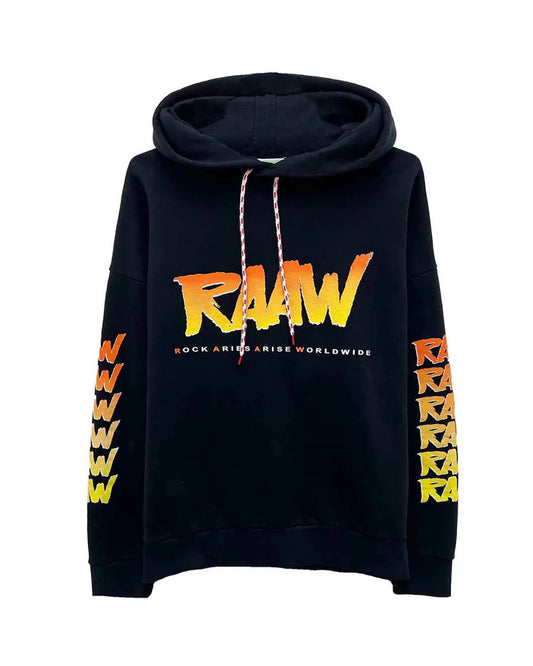 アリーズ/RAAW Hoodie/FTAR20011/プルオーバーパーカー/Black