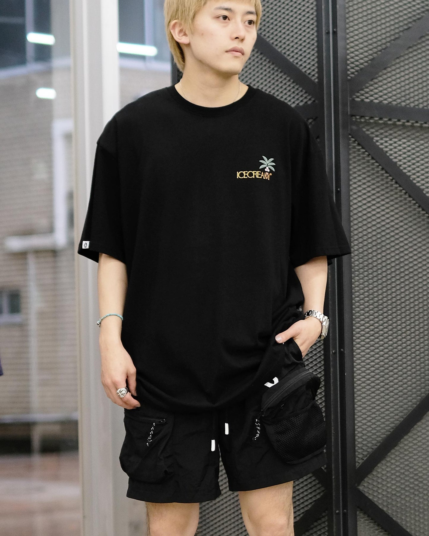 BBC/BAUDELAIRE T-SHIRT/Tシャツ/BLACK