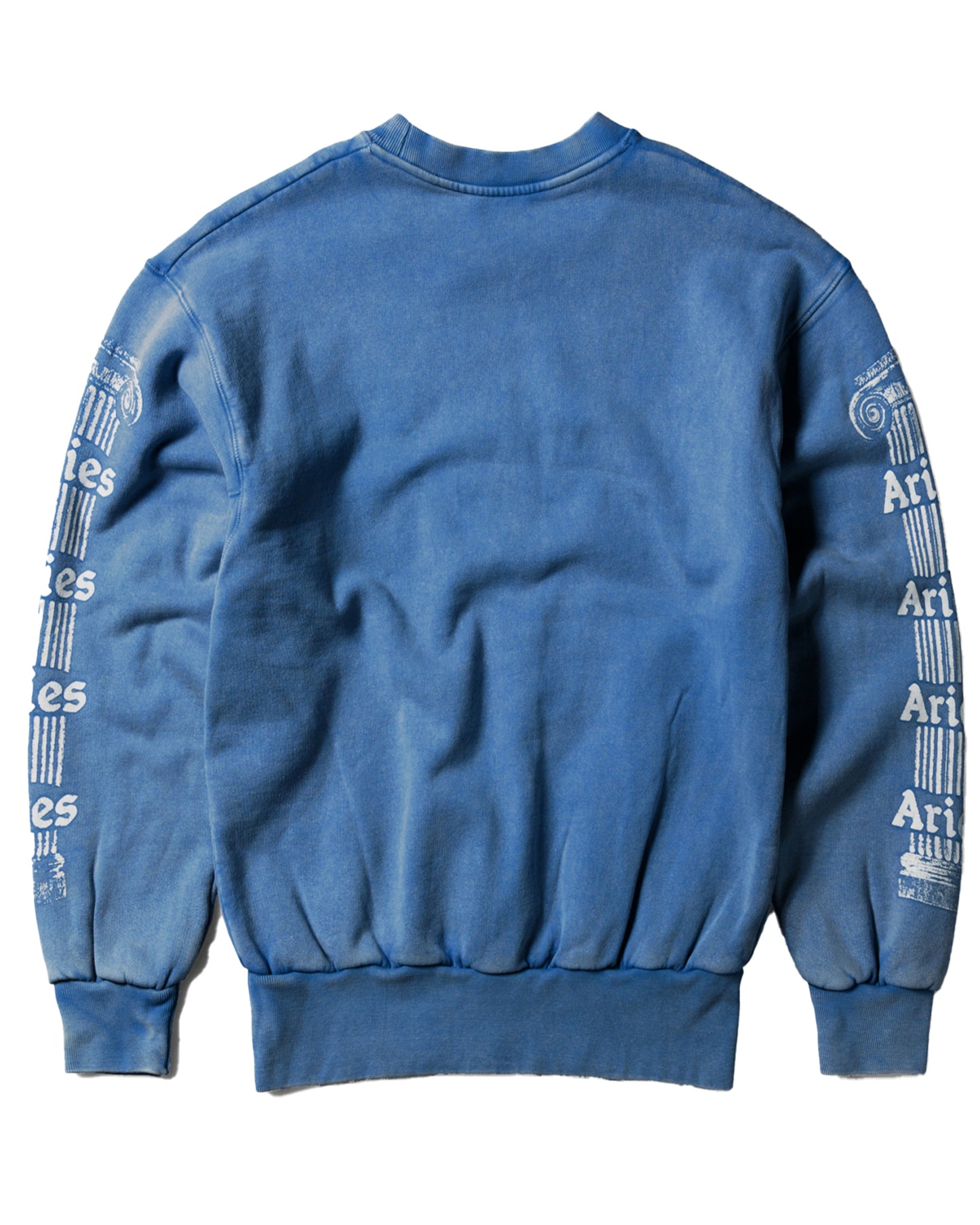 アリーズ/AR20033/Aged Ancient Column Sweat/スウェット/Blue