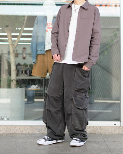 Entire Studio/HEAVY GOCAR/ES2379WB/Cargo Pants/WASHED BLACK