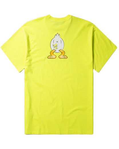 アリーズ/Aged Aye Duck Fluoro SS Tee/Tシャツ/ Safety Yellow