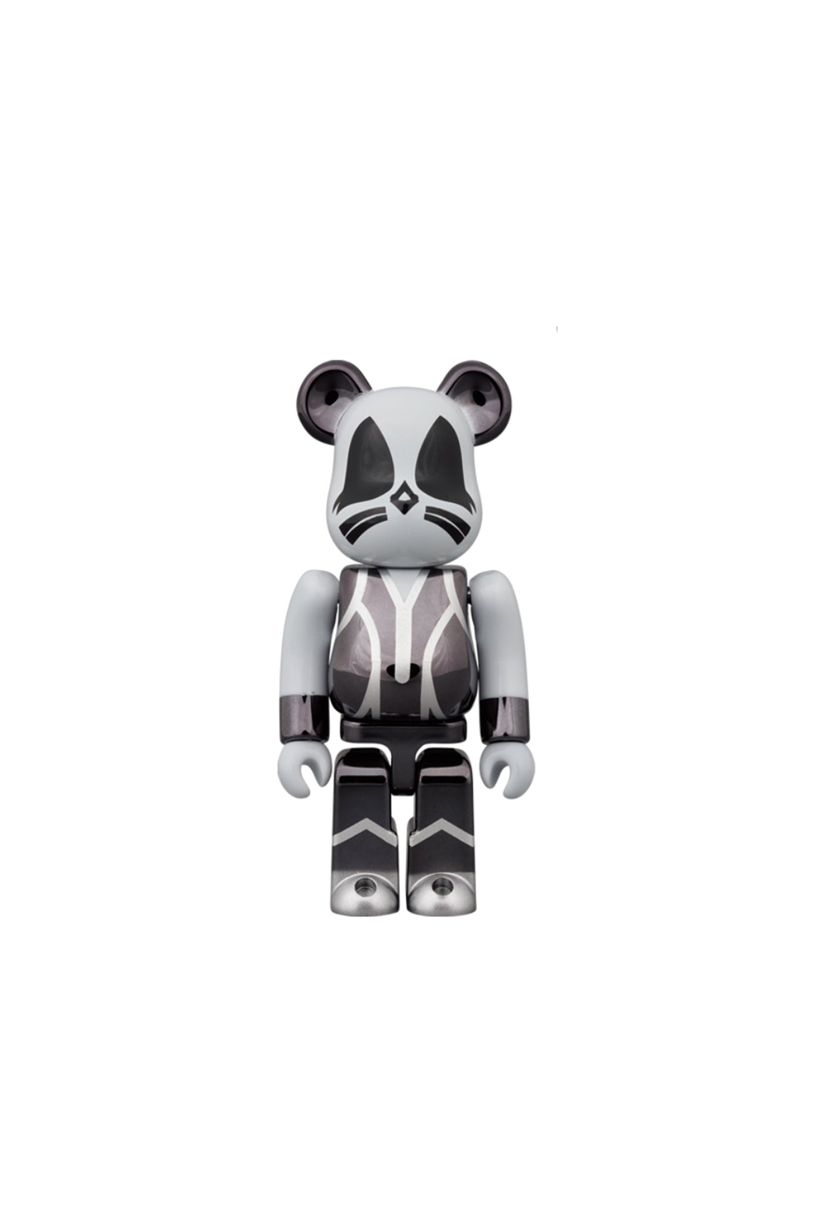 BE@RBRICK KISS CATMAN CHROME 100％ 400％-eastgate.mk