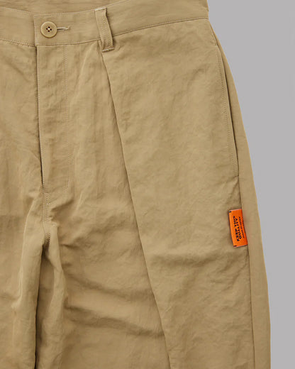 オールウェイズアウトオブストック/OVERTUCK JOGGER PANTS/ジョガーパンツ/BEIGE