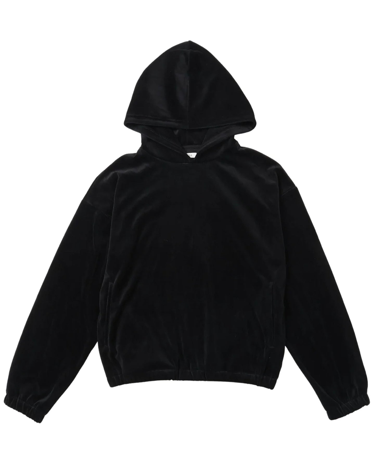 シャーマー/marimo hoodie/SHM-24FW-402/プルオーバーパーカー/BLACK