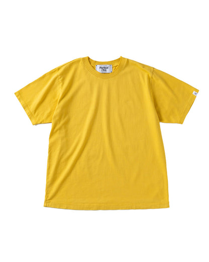 パーフェクトリブス/Basic Short Sleeve T Shirts/Tシャツ/Yellow