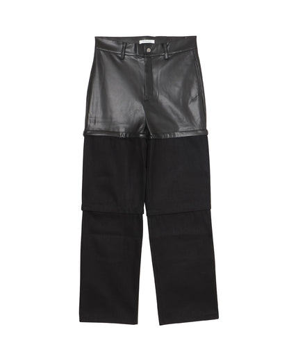 シャーマー/3 Way Denim Pants/SHM-24FW-504/デニムパンツ/BLACK