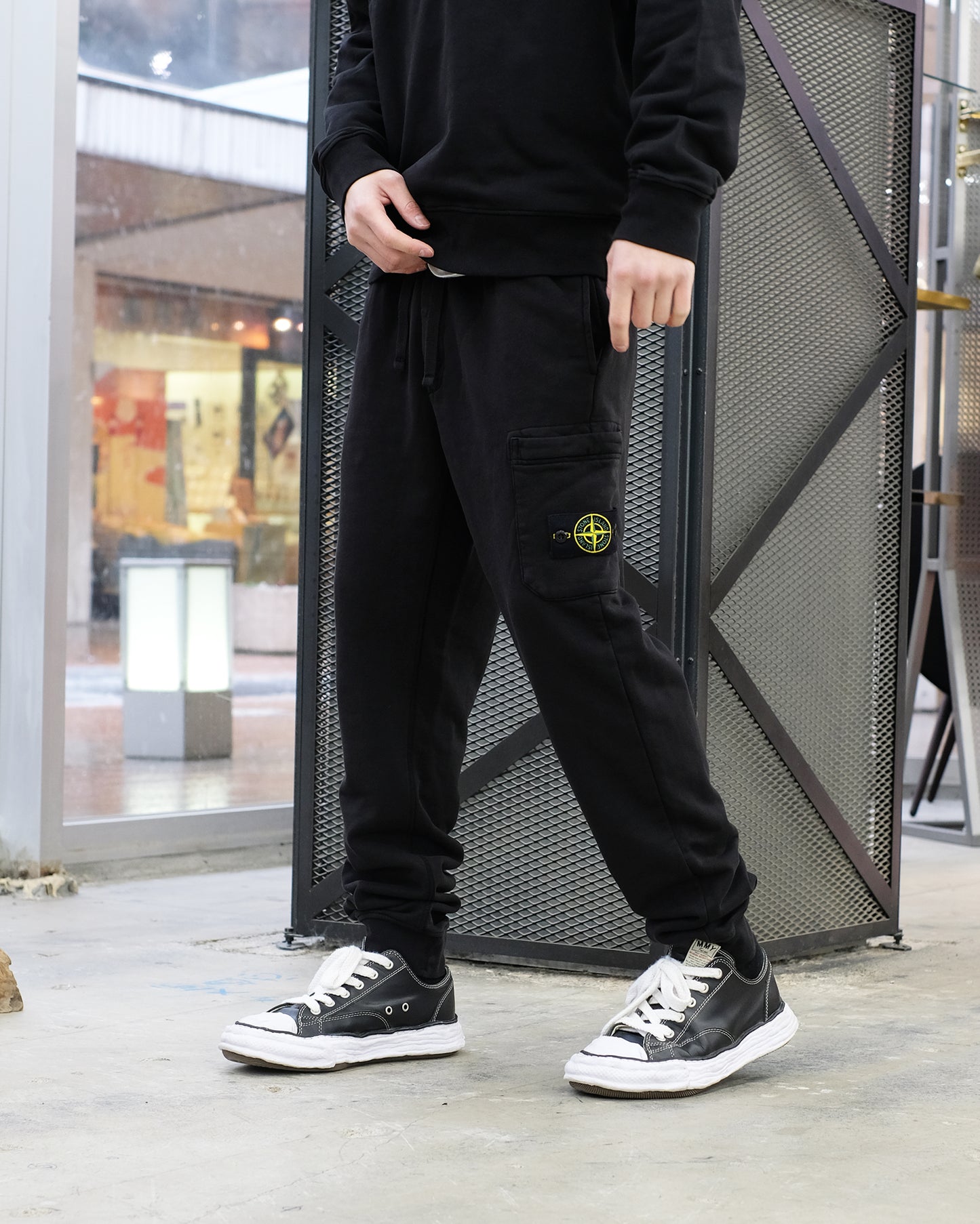 ストーンアイランド/SWEAT BOTTOMS/K1S156200011S0051 - V0029/スウェットパンツ/BLACK