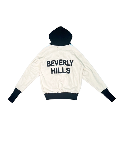 パーフェクトリブス/IMABARI Pilc Zip Hoodie BEVERLY HILLS/ジップアップパーカー/L/Black Dyed