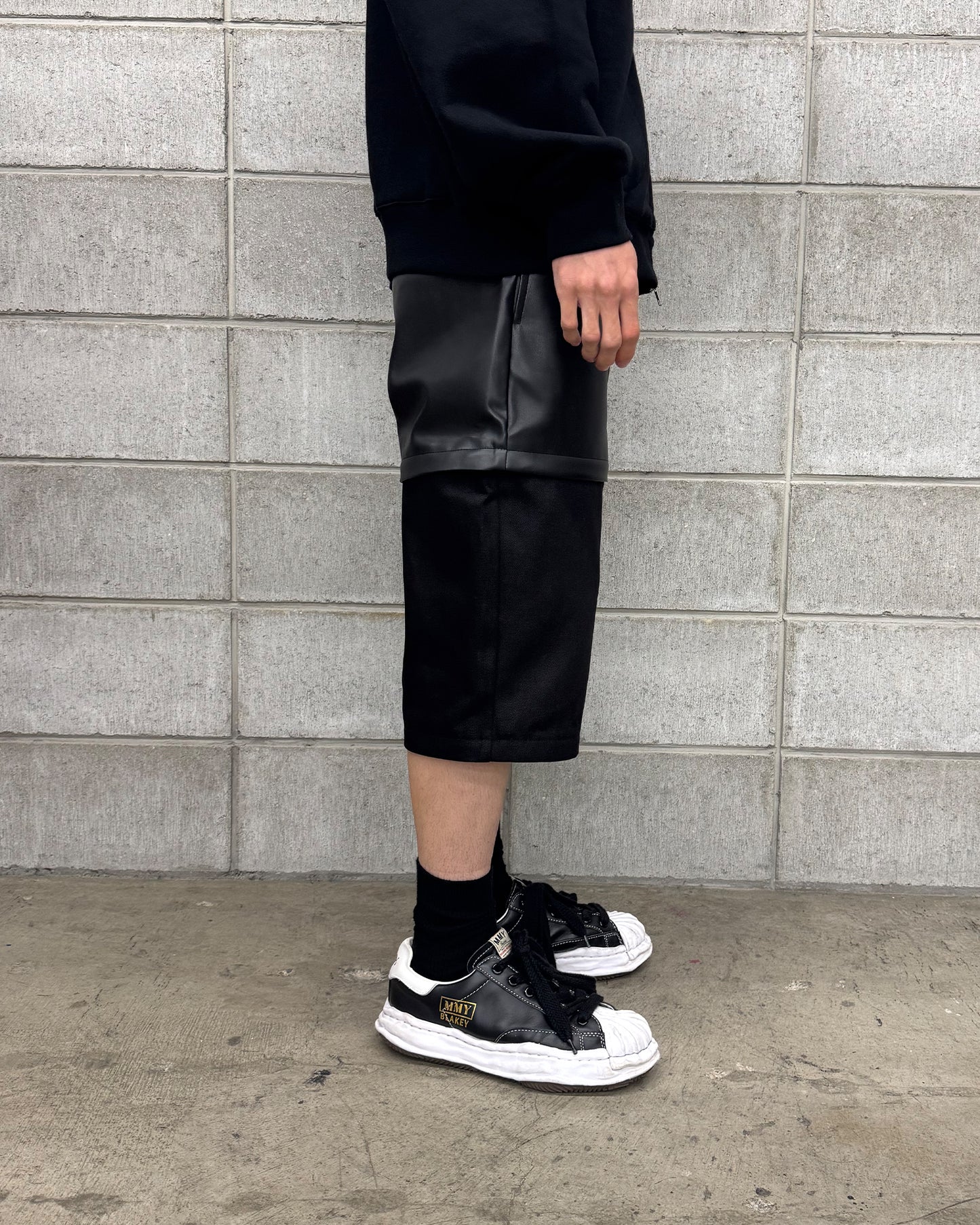 シャーマー/3 Way Denim Pants/SHM-24FW-504/デニムパンツ/BLACK