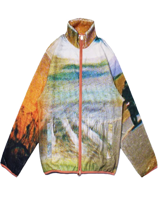 RASVETE/MEN SCENARIO TWO FLEECE JACKET WOVEN/Jacket/Multi