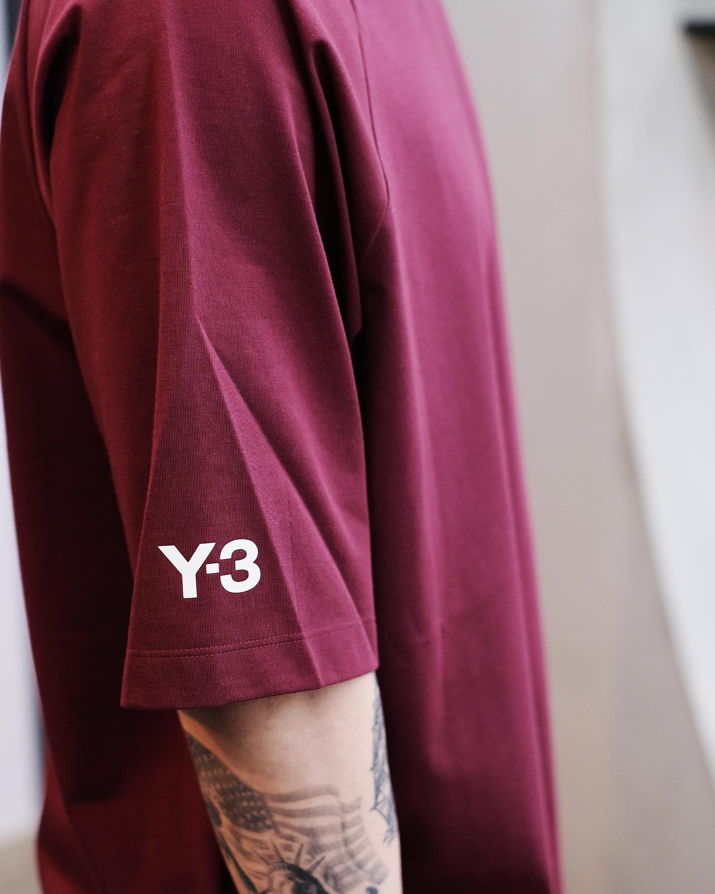 ワイスリー/Y3-S24-0000-189/3S SS TEE/Tシャツ/RED