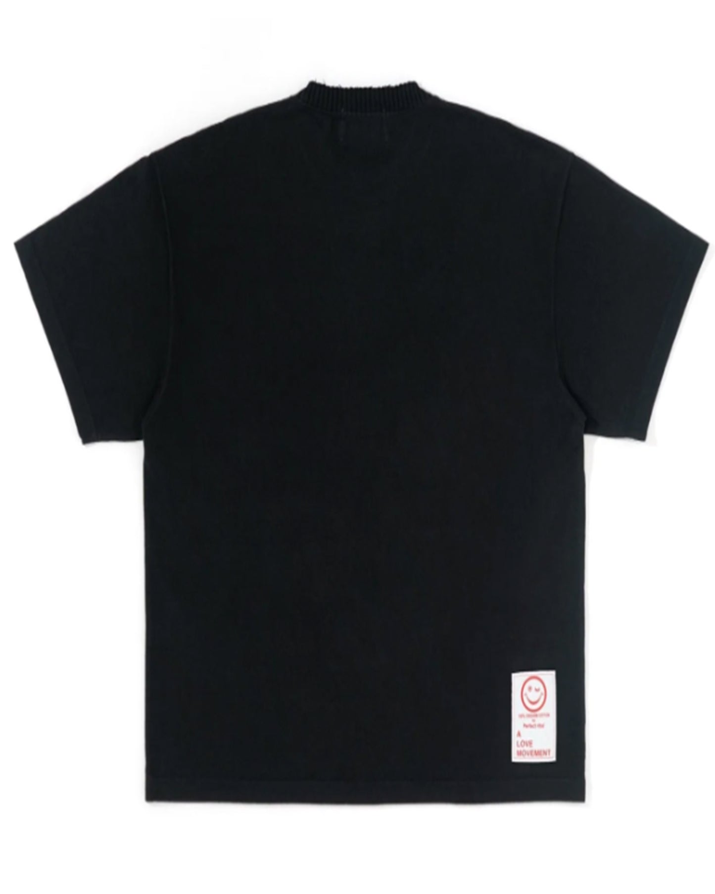 パーフェクトリブス/(ART LOVE MUSIC)Basic Short Sleeve T Shirts/Tシャツ/Black