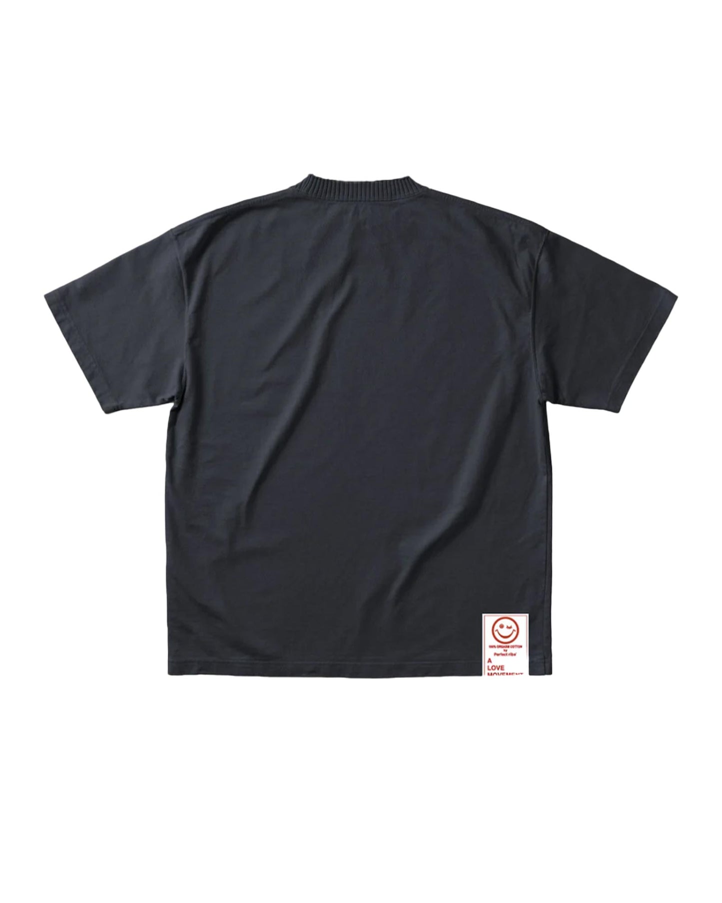 パーフェクトリブス/(RELAX NO PROBLEM) Basic Short Sleeve T Shirts/Tシャツ/Black