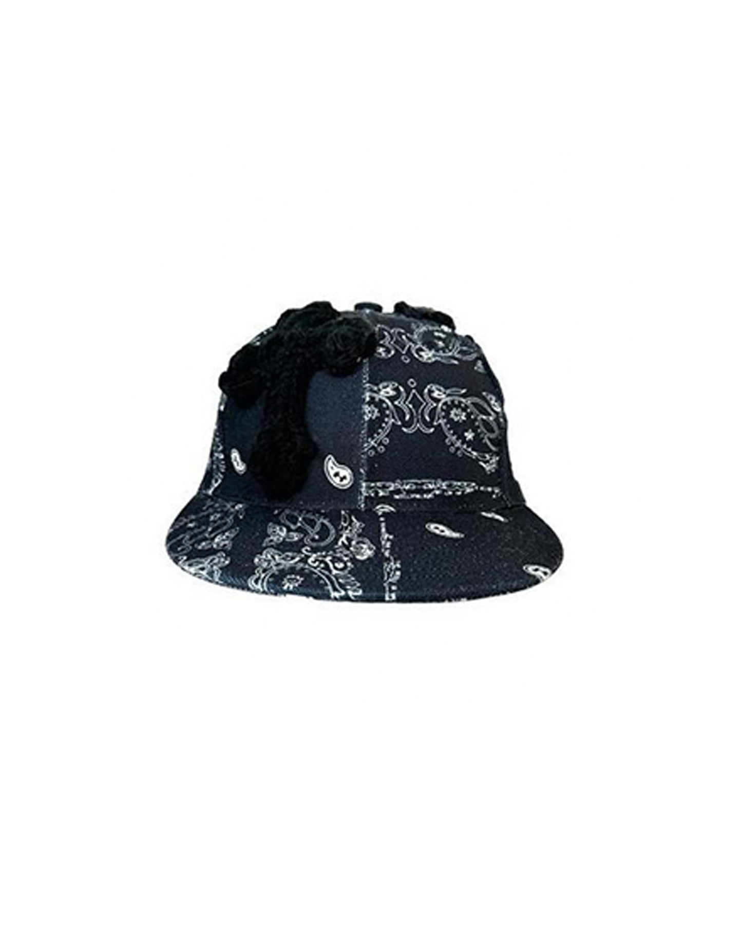 ヤーン/Y.A.R.N.Paisley CAP-2/キャップ/Black