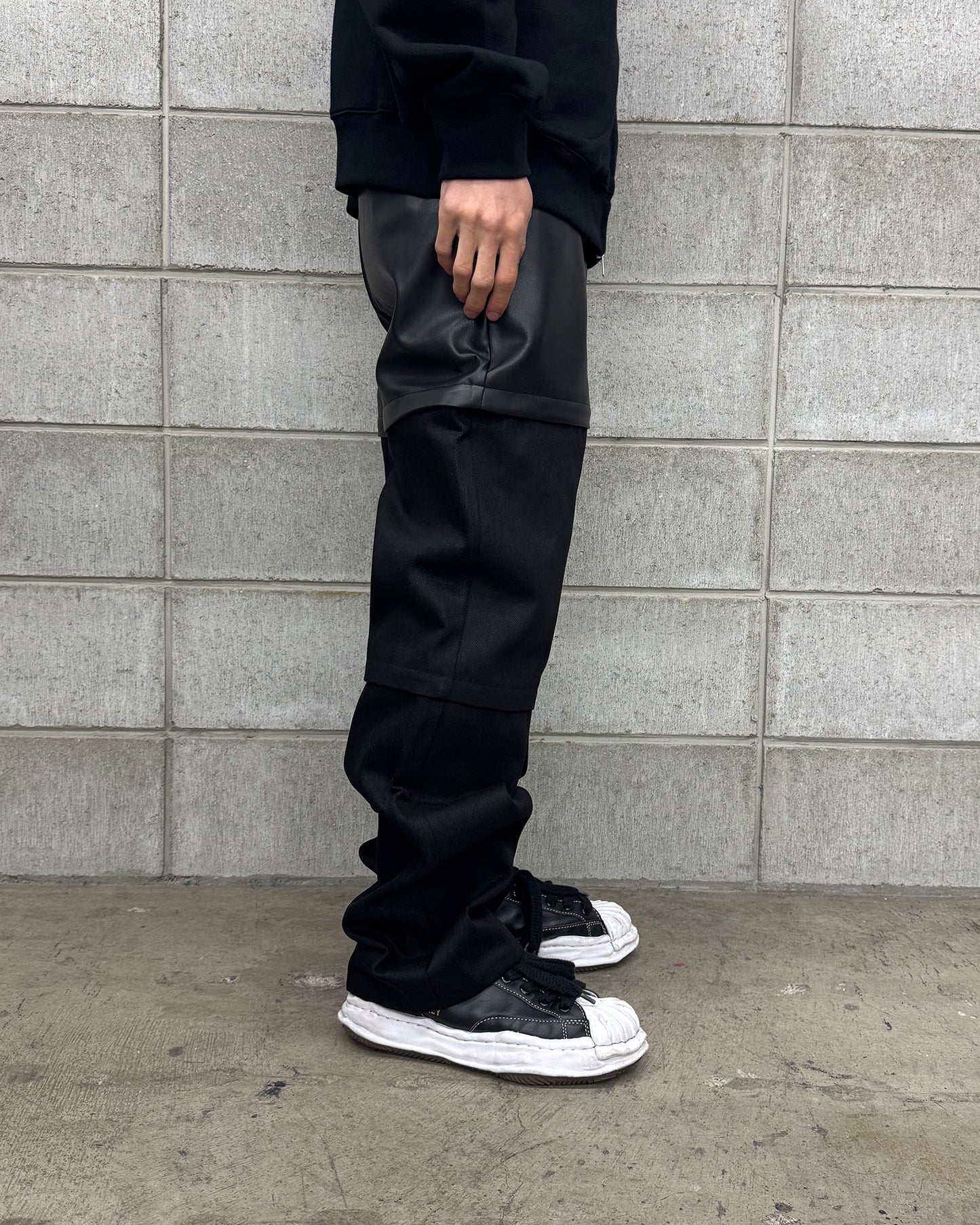 シャーマー/3 Way Denim Pants/SHM-24FW-504/デニムパンツ/BLACK