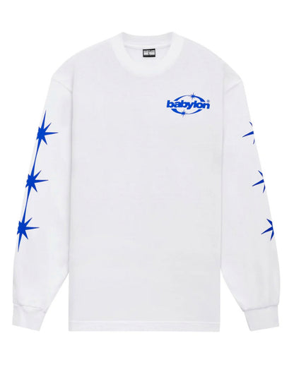 バビロン/STAR LONGSLEEVE/ロンT/WHITE