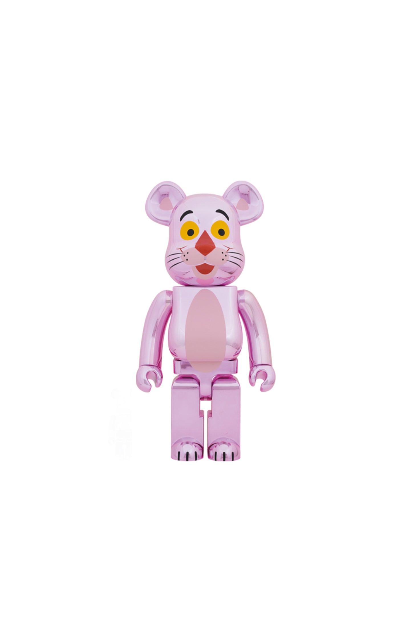 BE@RBRICK 粉红豹铬版 Ver.1000%