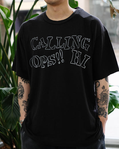 カミヤ/CALLING H/S Tee/G12TS066/Tシャツ/Black